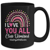 I Love You All Class Dismissed Rainbow Last Day Of School Mug | teecentury