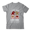 I Love You Gnome Matter What Buffalo Plaid Valentines Day T-Shirt & Tank Top | Teecentury.com