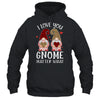 I Love You Gnome Matter What Buffalo Plaid Valentines Day T-Shirt & Tank Top | Teecentury.com