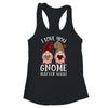 I Love You Gnome Matter What Buffalo Plaid Valentines Day T-Shirt & Tank Top | Teecentury.com