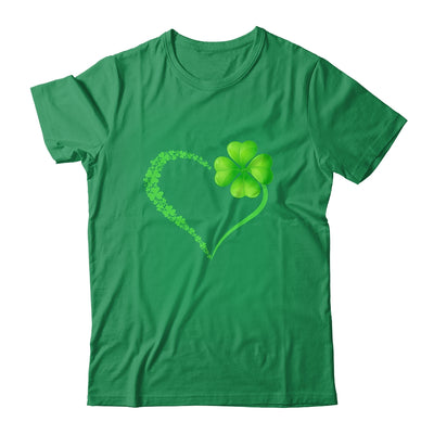 I Love You St Patricks Day Shamrock Heart T-Shirt & Hoodie | Teecentury.com