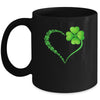 I Love You St Patricks Day Shamrock Heart Mug Coffee Mug | Teecentury.com