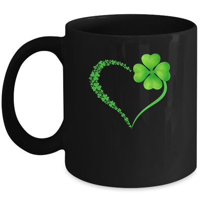 I Love You St Patricks Day Shamrock Heart Mug Coffee Mug | Teecentury.com