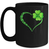 I Love You St Patricks Day Shamrock Heart Mug Coffee Mug | Teecentury.com