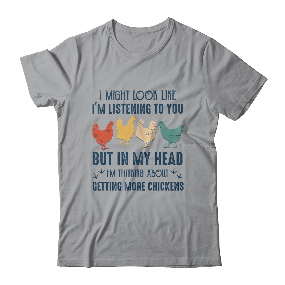 I Might Look Like I'm Listening To You But In My Head T-Shirt & Tank Top | Teecentury.com