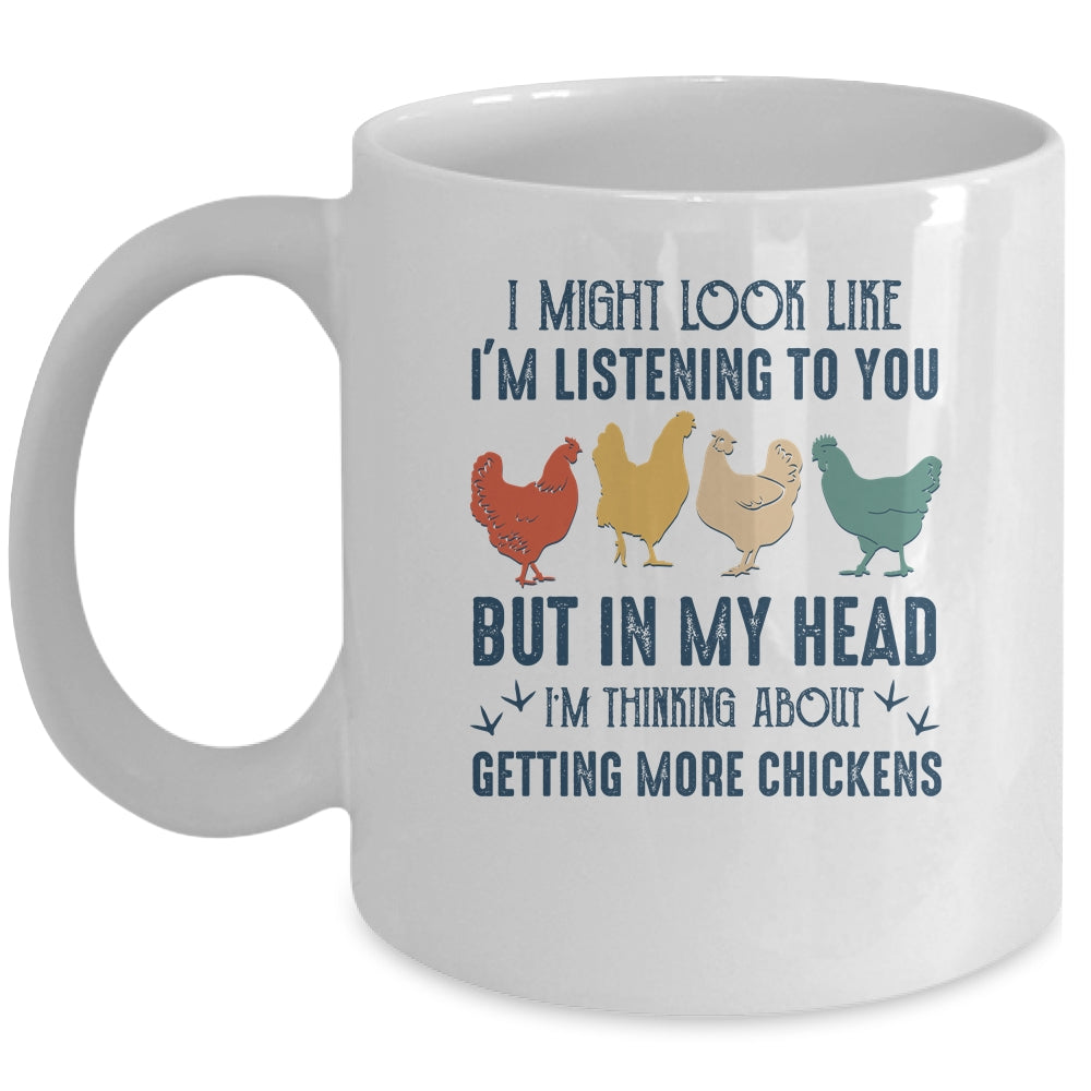 I Might Look Like I'm Listening To You But In My Head Mug Coffee Mug | Teecentury.com