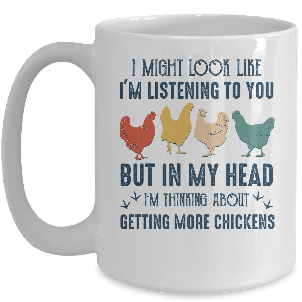 I Might Look Like I'm Listening To You But In My Head Mug Coffee Mug | Teecentury.com
