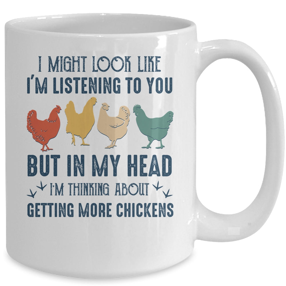I Might Look Like I'm Listening To You But In My Head Mug Coffee Mug | Teecentury.com