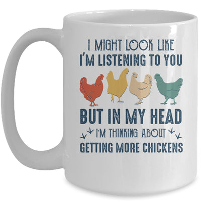 I Might Look Like I'm Listening To You But In My Head Mug Coffee Mug | Teecentury.com