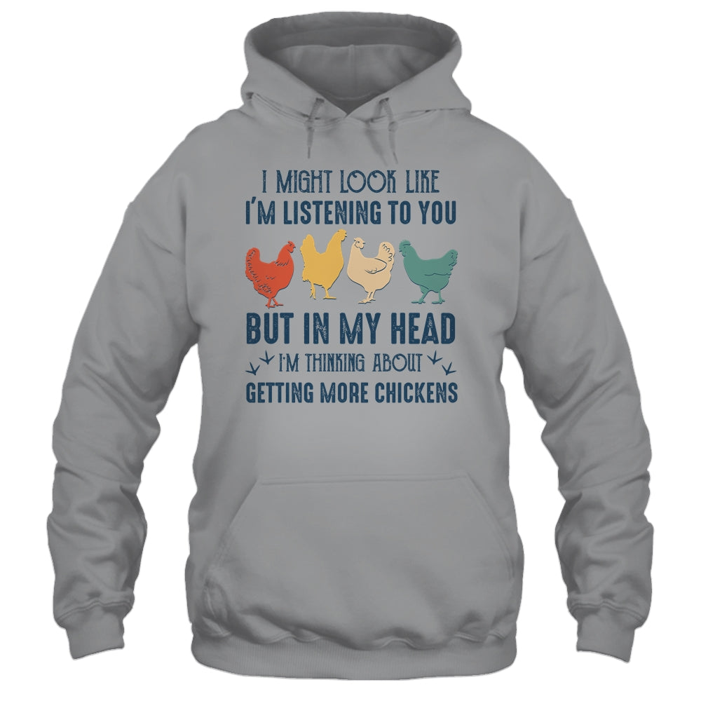 I Might Look Like I'm Listening To You But In My Head T-Shirt & Tank Top | Teecentury.com