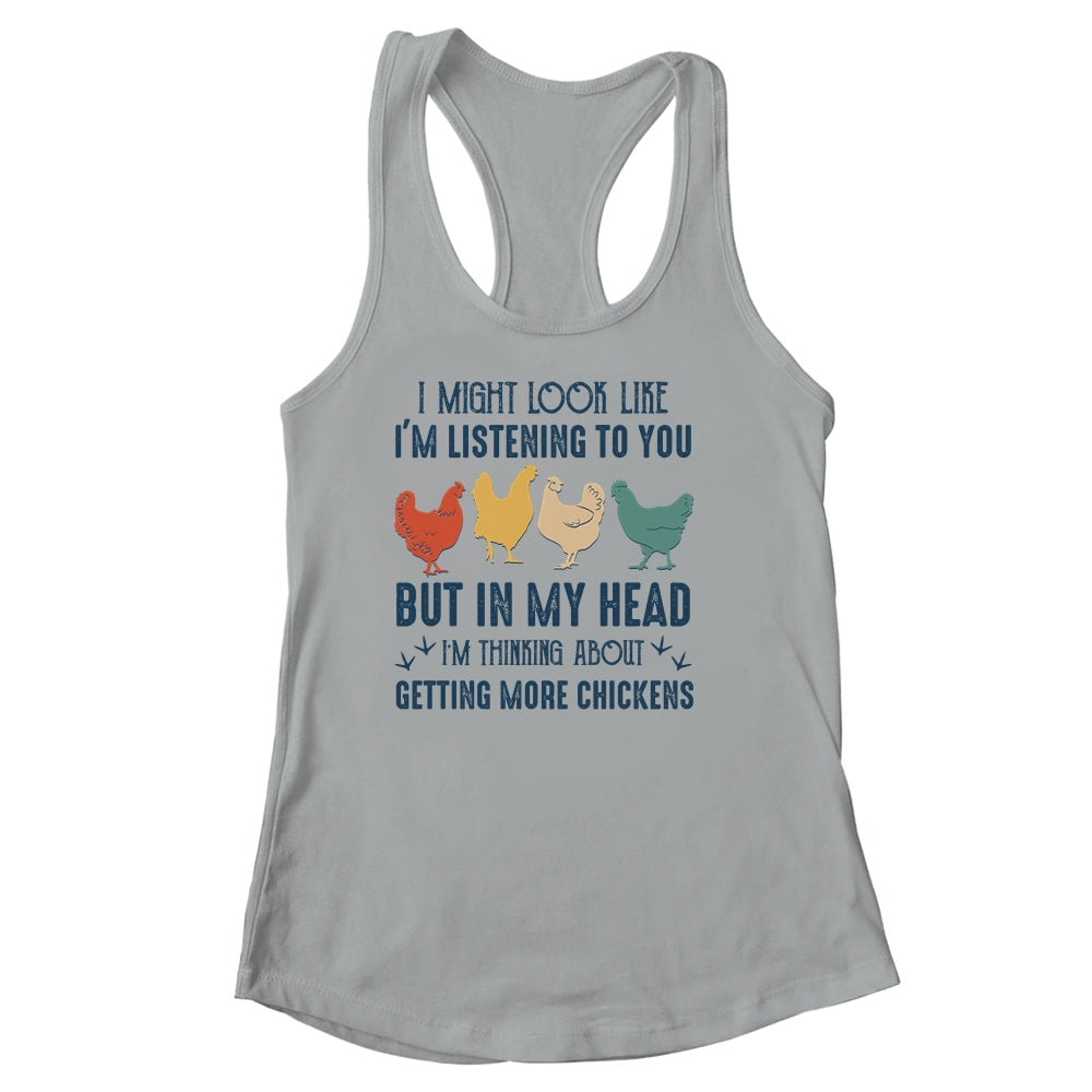 I Might Look Like I'm Listening To You But In My Head T-Shirt & Tank Top | Teecentury.com