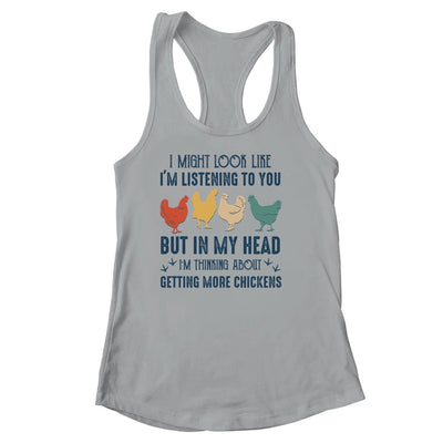 I Might Look Like I'm Listening To You But In My Head T-Shirt & Tank Top | Teecentury.com