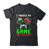 I Paused My Game For Christmas Boys Men Funny Christmas Shirt & Sweatshirt | teecentury