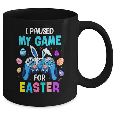 I Paused My Game For Easter Boy Gamer Video Controller Egg Mug | teecentury