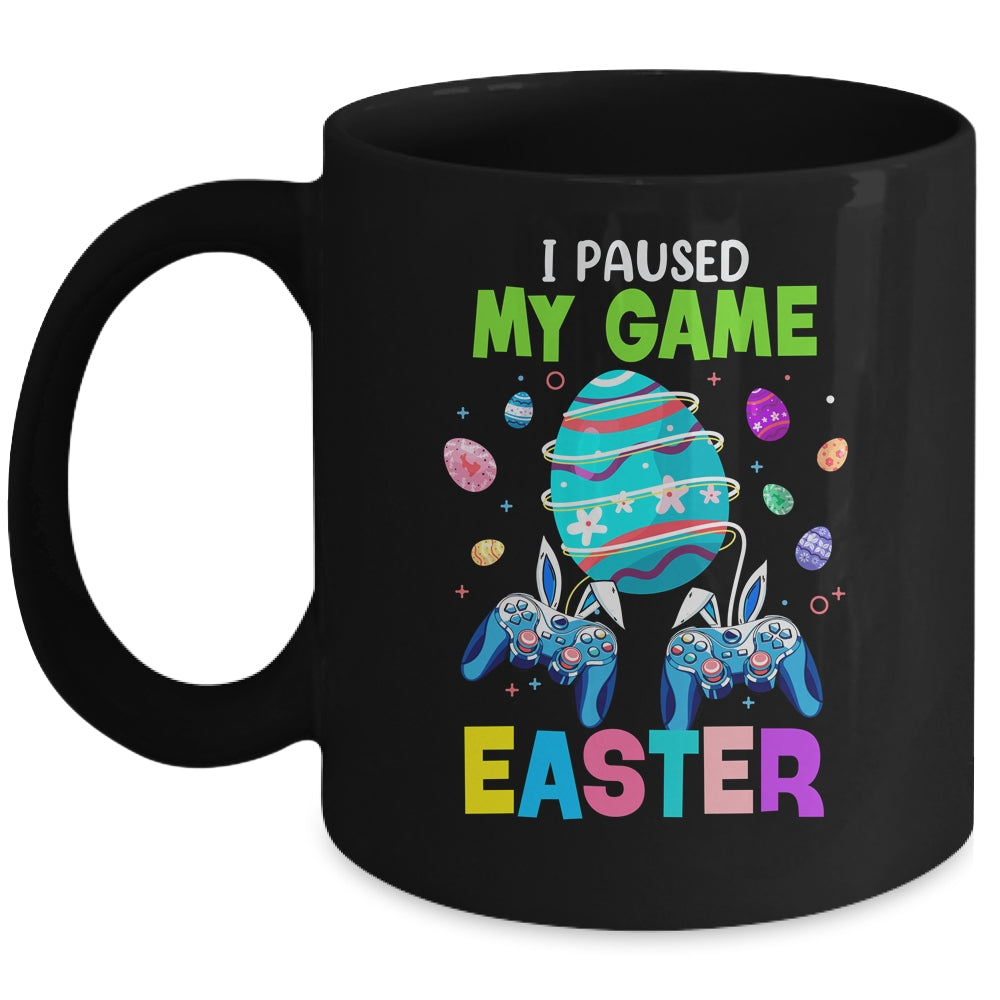 I Paused My Game For Easter Egg Boy Gamer Video Controller Mug | teecentury