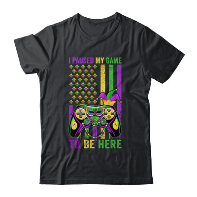 I Paused My Game To Be Here Video Game Beads Mardi Gras Shirt & Hoodie | teecentury