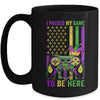 I Paused My Game To Be Here Video Game Beads Mardi Gras Mug | teecentury