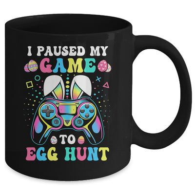 I Paused My Game To Egg Hunt Easter Funny Gamer Boys Girls Mug | teecentury