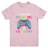 I Paused My Game To Egg Hunt Easter Funny Gamer Youth Shirt | teecentury