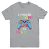 I Paused My Game To Egg Hunt Easter Funny Gamer Youth Shirt | teecentury