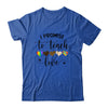 I Promise To Teach Love Autism African LGBT Pride Teacher T-Shirt & Hoodie | Teecentury.com
