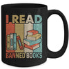 I Read Banned Books Lover Reader Bookworm Mug | teecentury