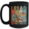 I Read Banned Books Lover Reader Bookworm Mug | teecentury