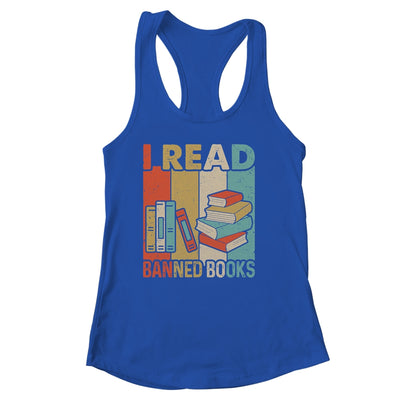 I Read Banned Books Lover Reader Bookworm Shirt & Tank Top | teecentury