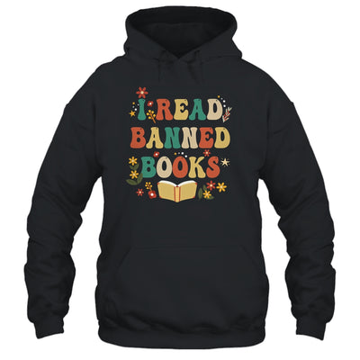I Read Banned Books Week Retro Librarian Reader Nerd Women Shirt & Tank Top | teecentury