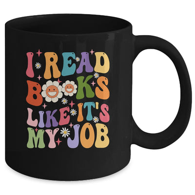 I Read Books Like It's My Job School Librarian Books Lover Mug | teecentury
