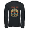 I Really Love It When My Wife Lets Me Play Ukulele T-Shirt & Hoodie | Teecentury.com