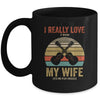 I Really Love It When My Wife Lets Me Play Ukulele Mug Coffee Mug | Teecentury.com