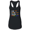 I See I Love You I Accept You LGBTQ Gay Pride T-Shirt & Tank Top | Teecentury.com