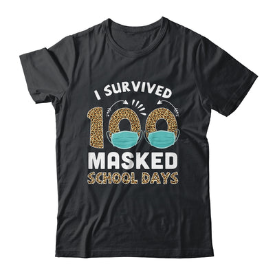 I Survived 100 Masked School Days Funny 100th Day Of School T-Shirt & Hoodie | Teecentury.com
