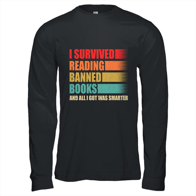 I Survived Reading Banned Books Book Lover Bookaholic Shirt & Hoodie | teecentury