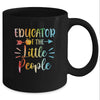 I Teach Little People Funny Preschool Teacher Gift Mug Coffee Mug | Teecentury.com