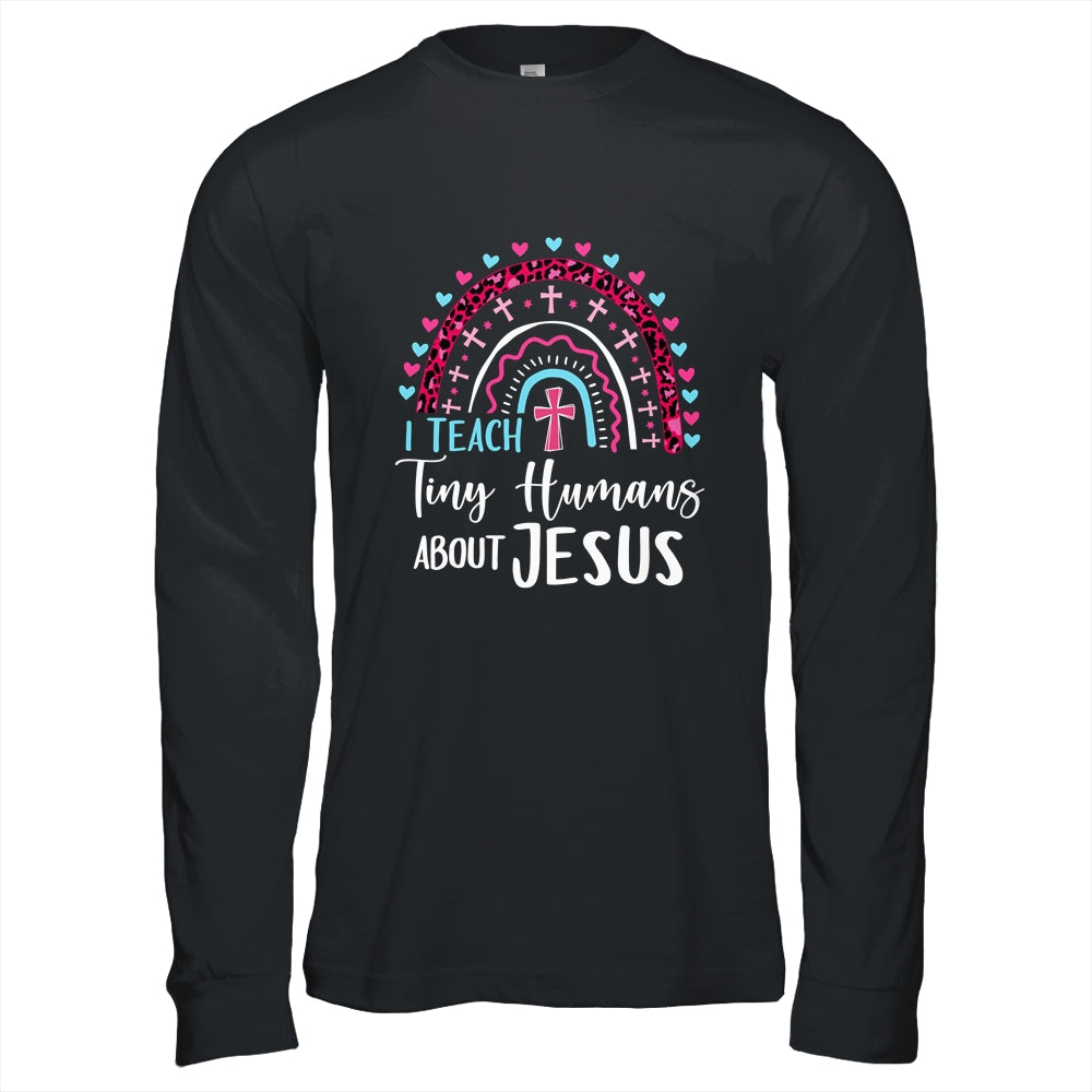 I Teach Tiny Humans About Jesus Teacher Appreciation Bible Shirt & Hoodie | teecentury