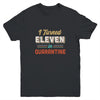 I Turned 11 In Quarantine 11th Birthday Gift Youth Youth Shirt | Teecentury.com
