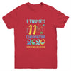 I Turned 11 In Quarantine Birthday Teenagers Gift Youth Youth Shirt | Teecentury.com