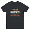 I Turned 7 In Quarantine 7th Birthday Gift Youth Youth Shirt | Teecentury.com