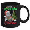 I Want A Hippopotamus For Christmas Xmas Hippo For Women Mug Coffee Mug | Teecentury.com