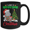 I Want A Hippopotamus For Christmas Xmas Hippo For Women Mug Coffee Mug | Teecentury.com