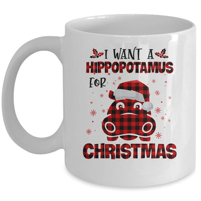 I Want A Hippopotamus For Christmas Xmas Hippo Mug Coffee Mug | Teecentury.com