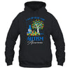 I Wear Blue For Autism Awareness Gnomes Heart Truck T-Shirt & Hoodie | Teecentury.com