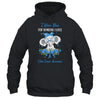 I Wear Blue For Colon Cancer Awareness Ribbon Elephant T-Shirt & Hoodie | Teecentury.com