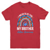 I Wear Blue For My Brother Autism Awareness Matching Family Youth Shirt | teecentury