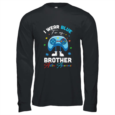 I Wear Blue For My Brother Autism Awareness Video Game T-Shirt & Hoodie | Teecentury.com