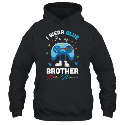 I Wear Blue For My Brother Autism Awareness Video Game T-Shirt & Hoodie | Teecentury.com