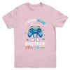 I Wear Blue For My Brother Autism Awareness Video Game Youth Youth Shirt | Teecentury.com