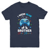 I Wear Blue For My Brother Autism Awareness Video Game Youth Youth Shirt | Teecentury.com